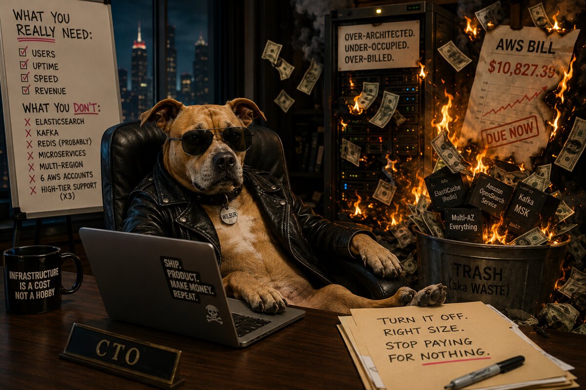 Your CTO is fleecing you (and AWS thanks you for it)